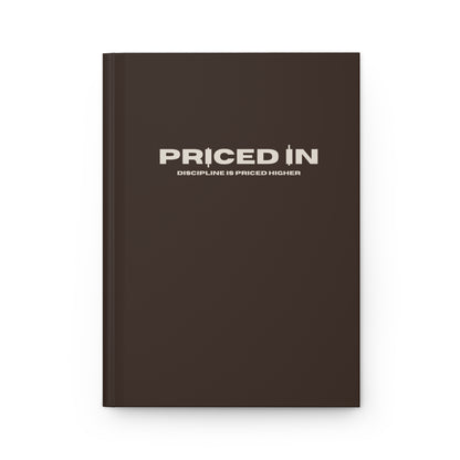 Customizable Priced In Hardcover Journal