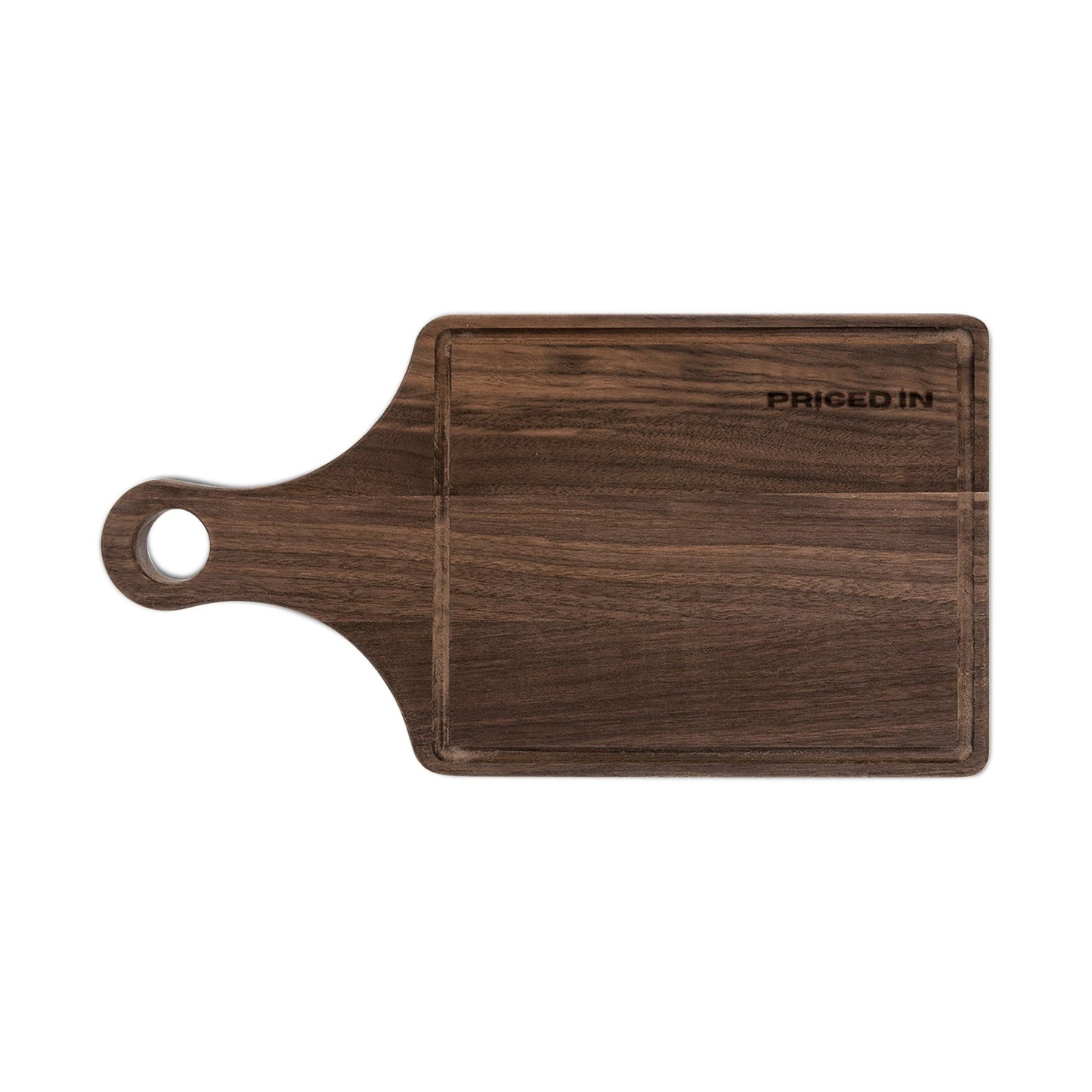 Priced In Wood Cutting Board