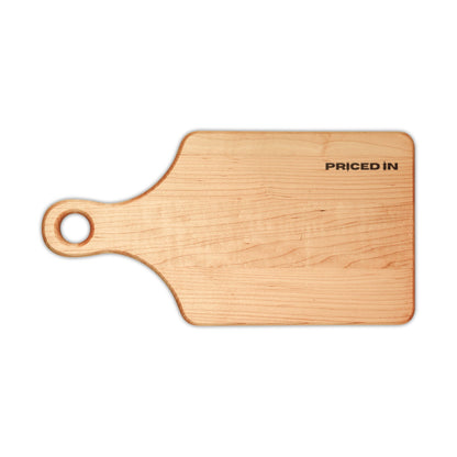 Priced In Wood Cutting Board