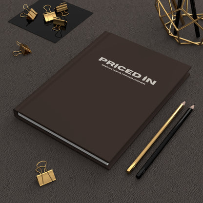 Customizable Priced In Hardcover Journal