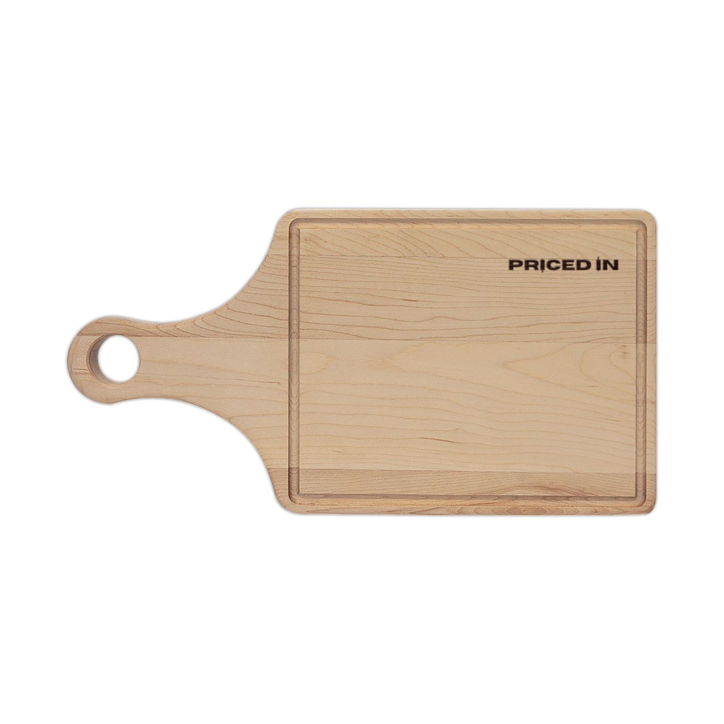 Priced In Wood Cutting Board
