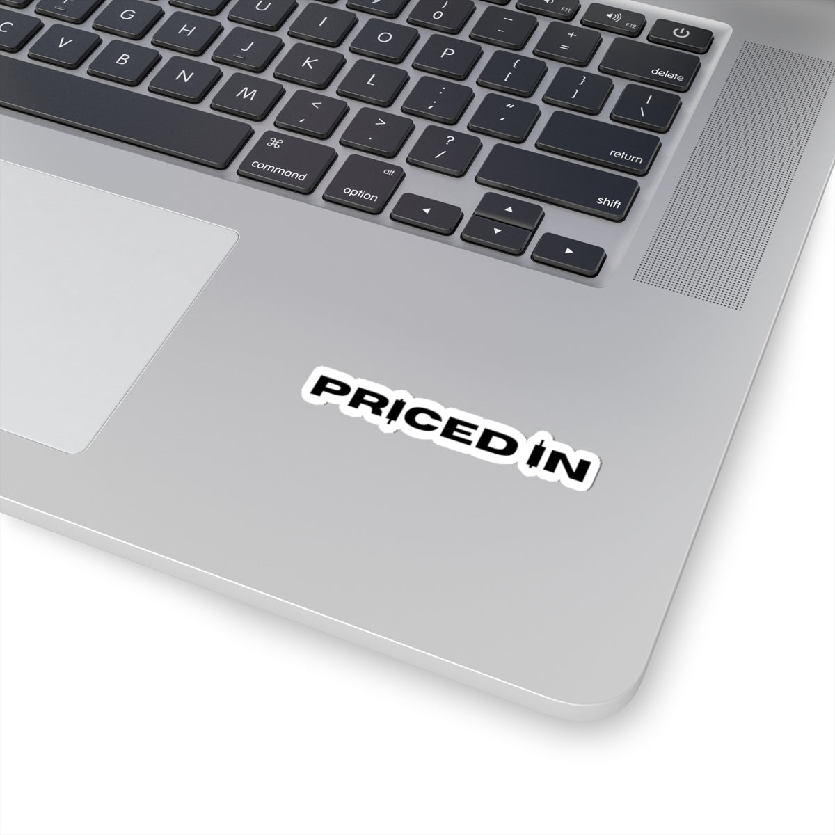 Priced In Sticker