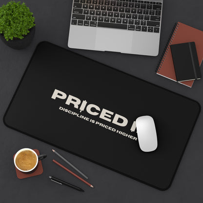 Priced In Deskmat