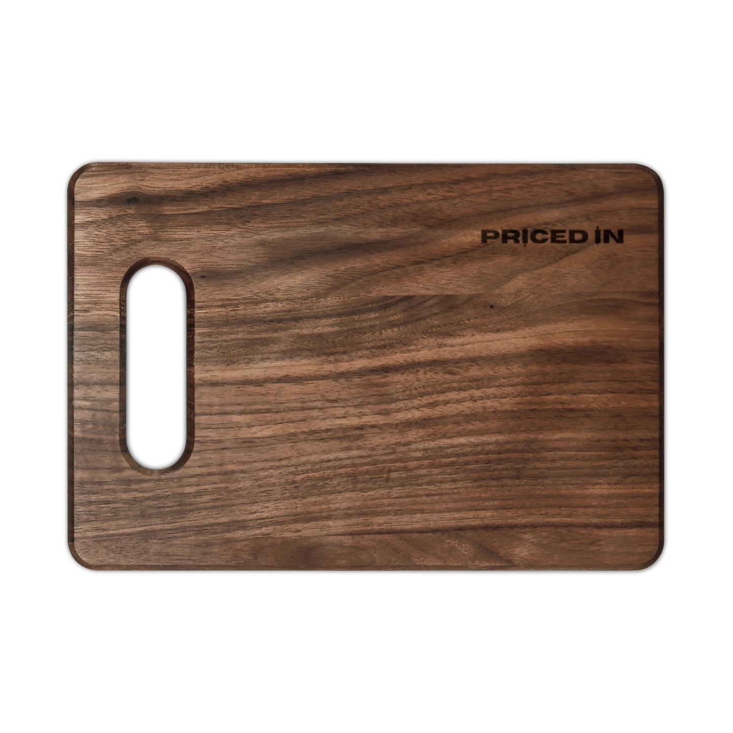 Priced In Wood Cutting Board