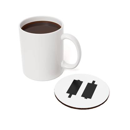 Logo Corkboard Coaster