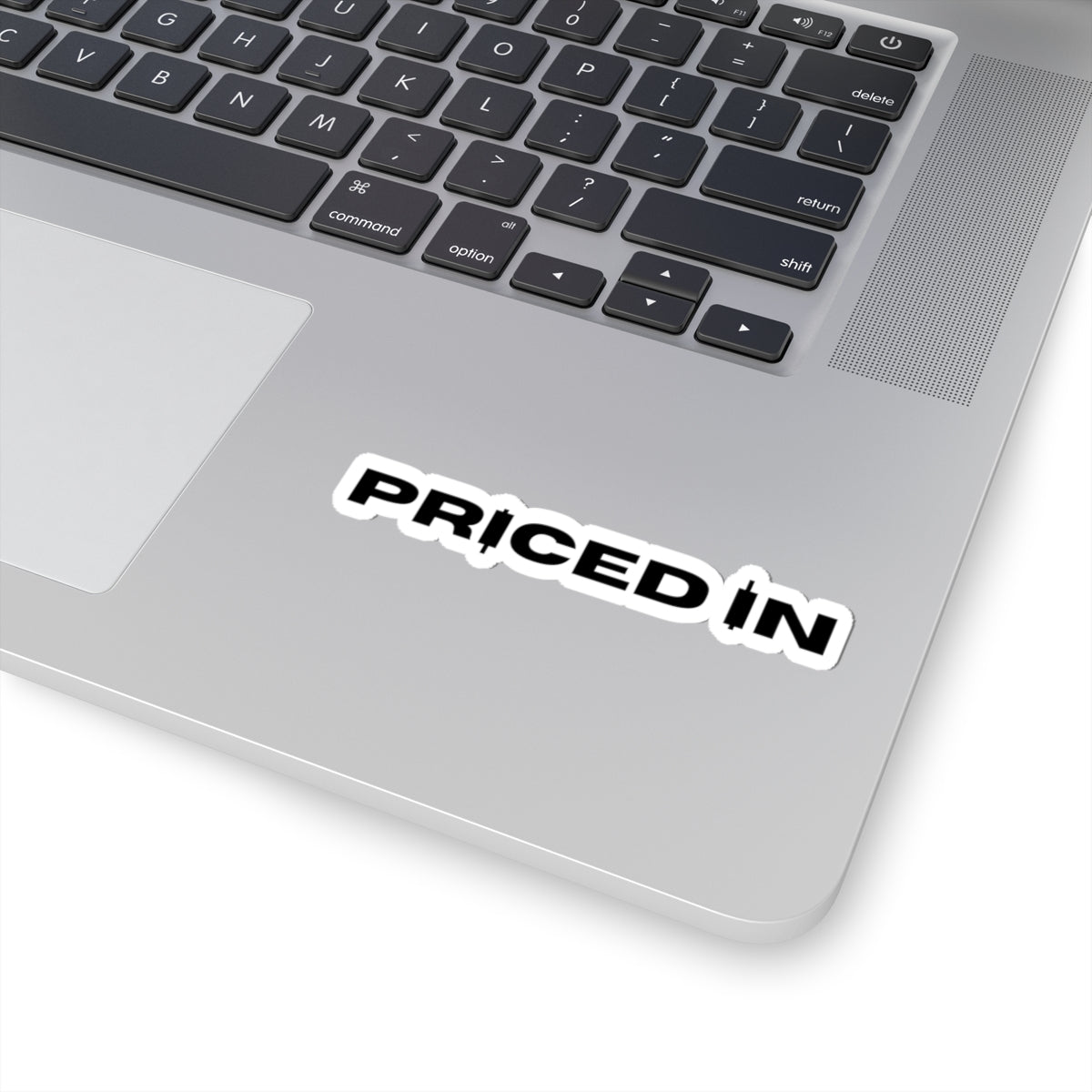 Priced In Sticker