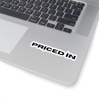 Priced In Sticker