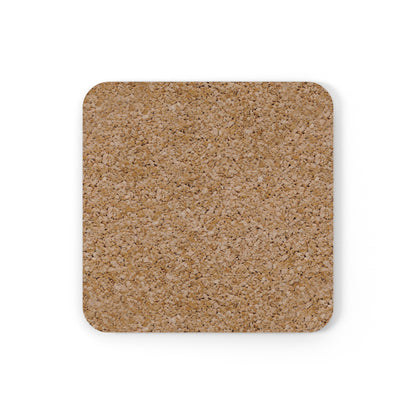Logo Corkboard Coaster