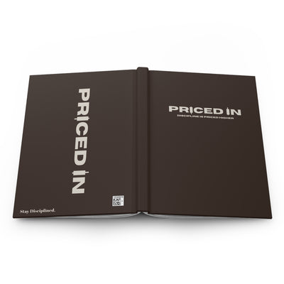 Customizable Priced In Hardcover Journal