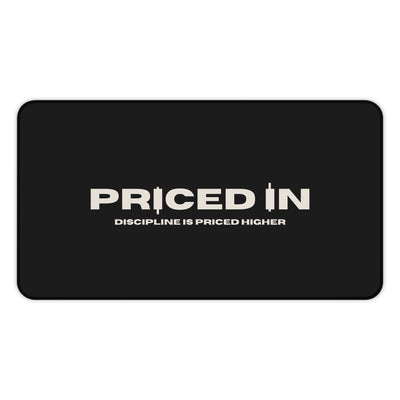 Priced In Deskmat