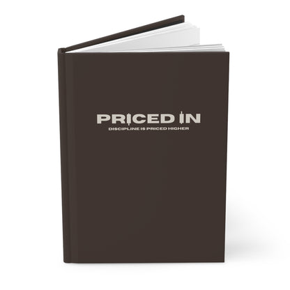 Customizable Priced In Hardcover Journal